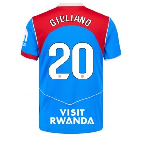 Atletico Madrid Giuliano Simeone #20 Rezervni Dres 2025-26 Kratak Rukavima